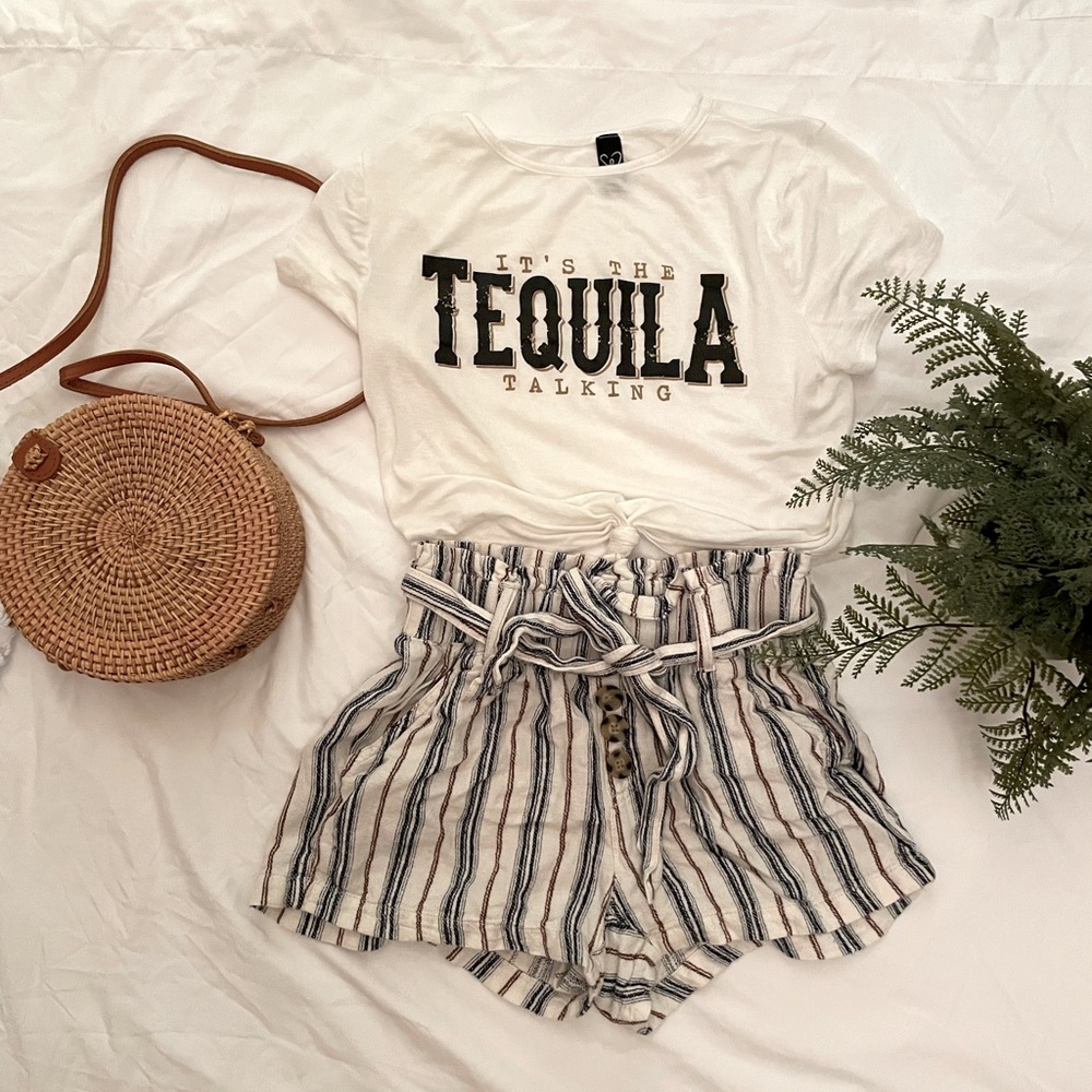 Tie shorts
